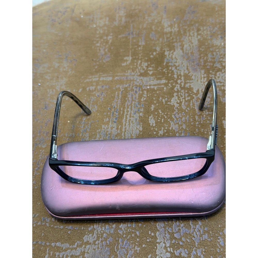 Burberry B 2073 3164 Grey Check Rectangular Eyeglasses Frames Italy 53-16-135